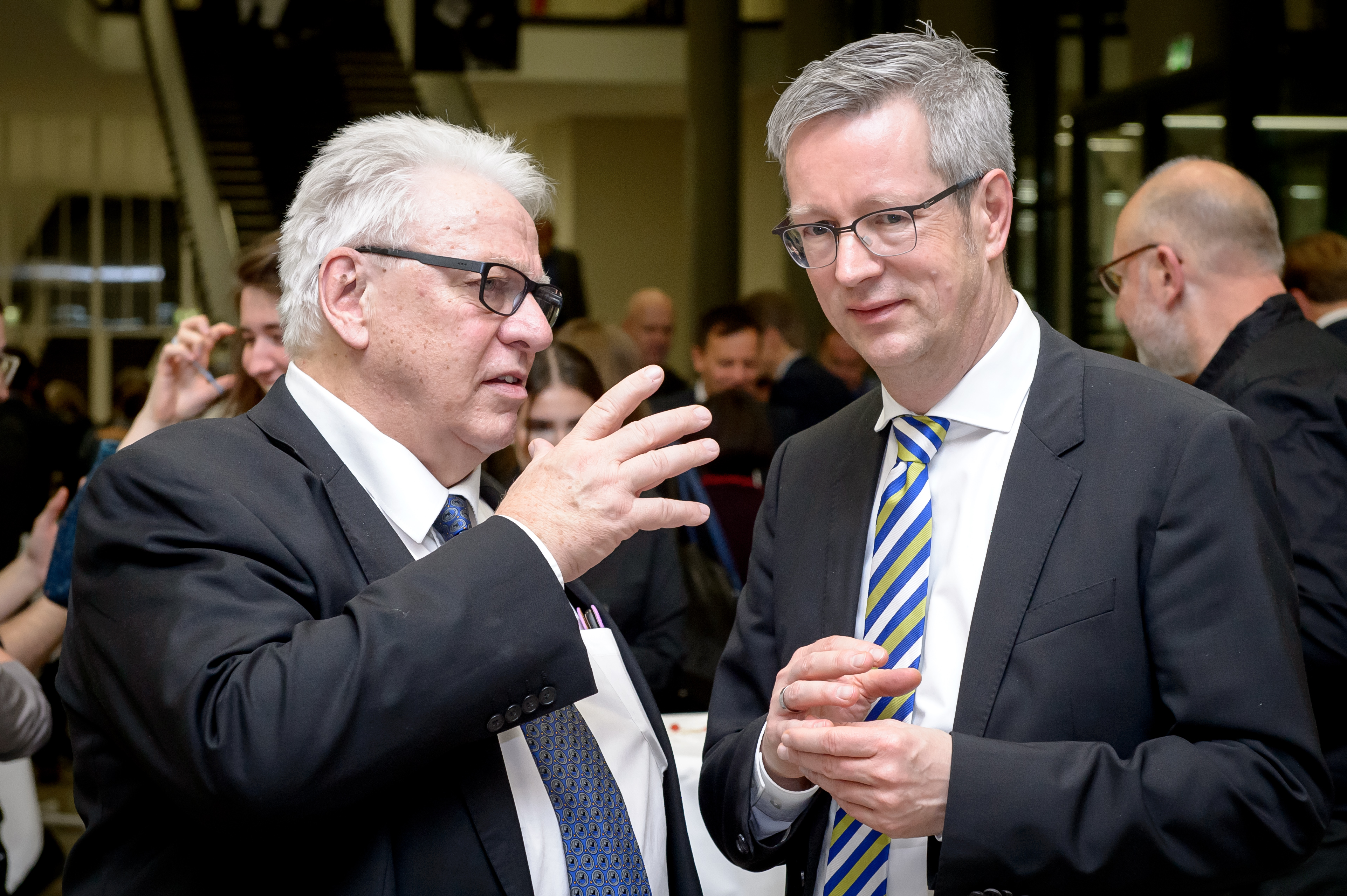 Jubiläumsveranstaltung 70 Jahre Freie Universität Berlin im Audimax, Henry-Ford-Bau