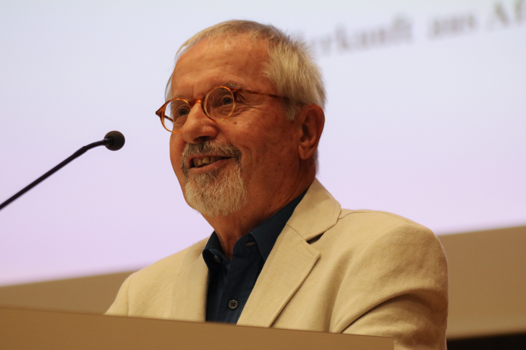 Berliner Sommer-Uni 2018 - Traugott Klose am Rednerpult