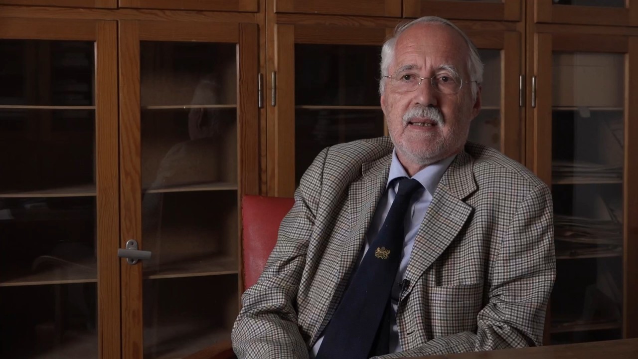 Dr. Walter Lack beim Interview am 18.9.2018
