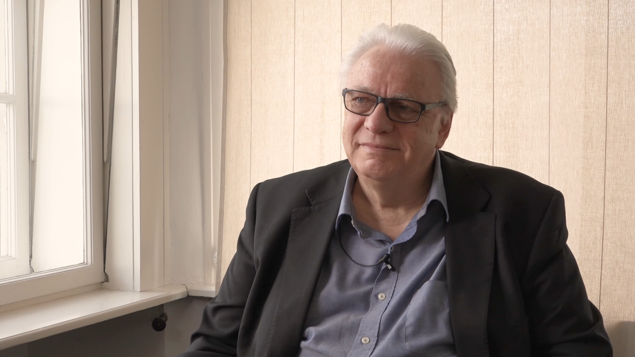 Dr. Wedigo de Vivanco beim Interview am 07.03.2019