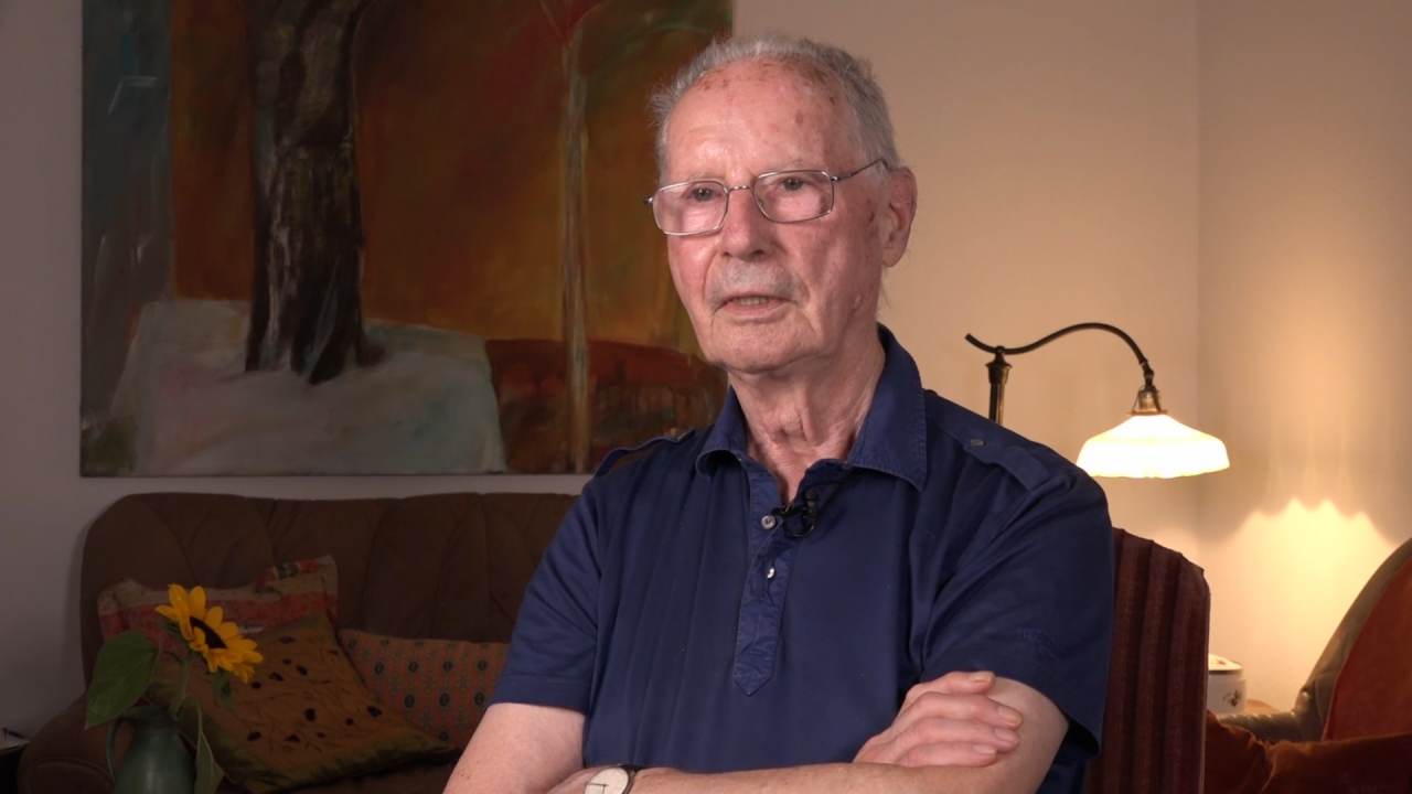 Prof. Dr. Hans Merkens beim Interview am 26.06.2019