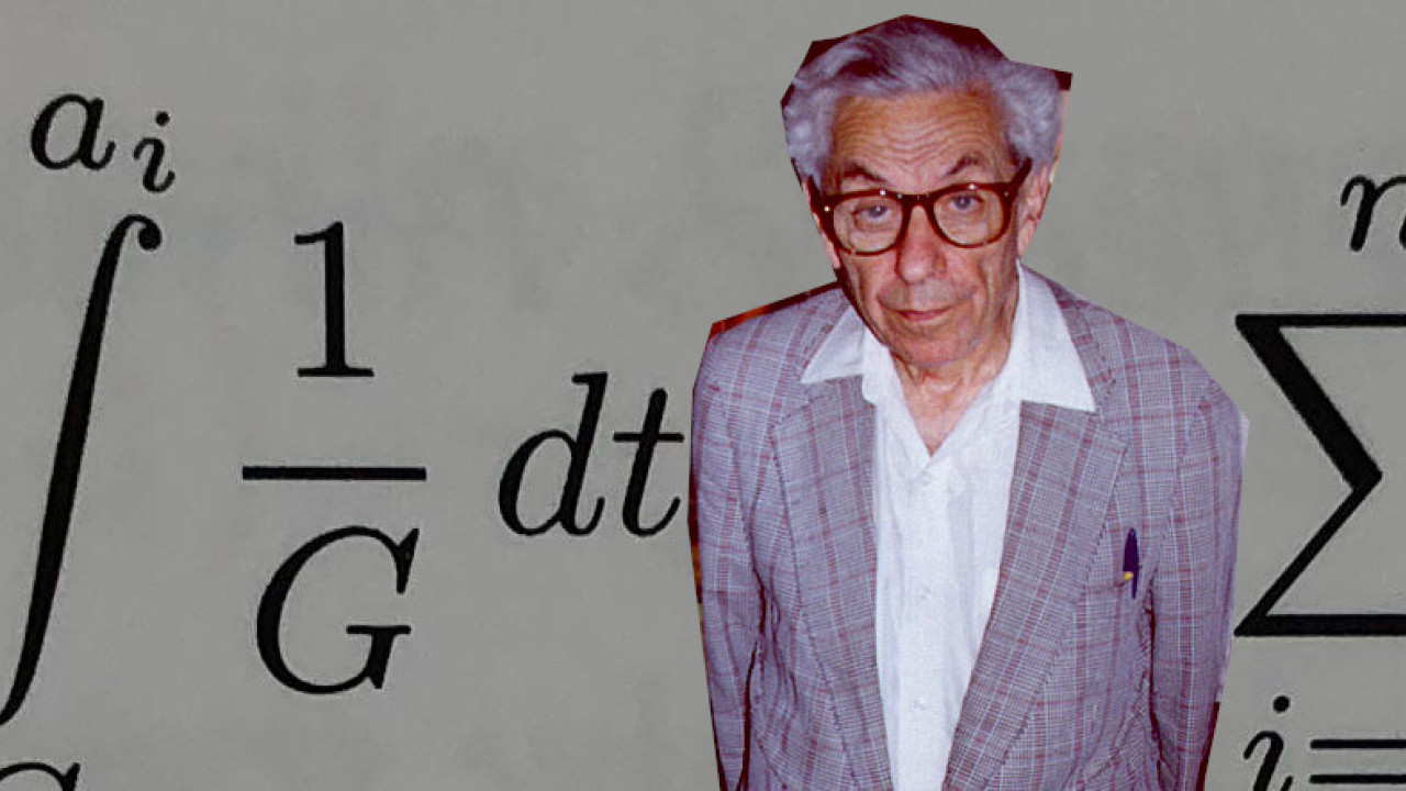 Paul Erdős vor Gleichung