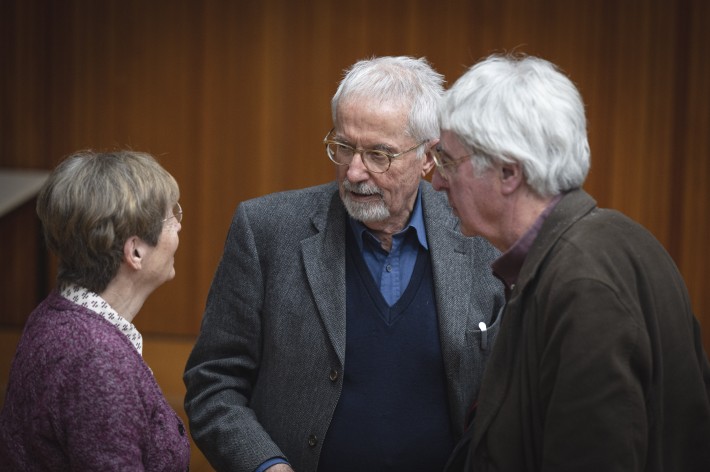 Traugott Klose (mittig) 