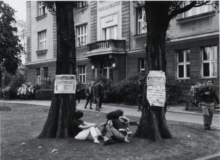  Studierende vor Germanischen Seminar, 1968