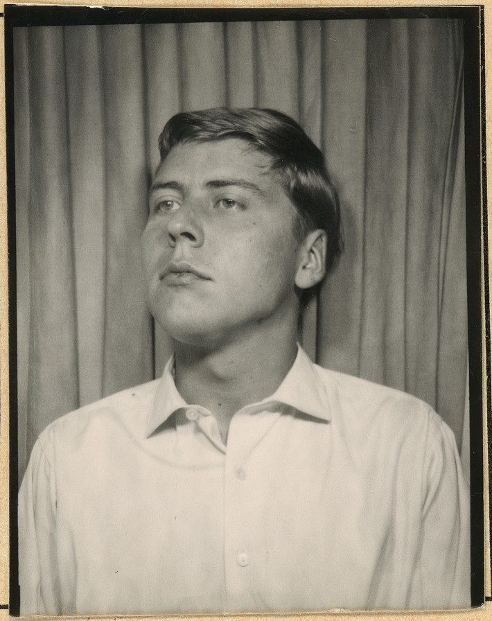 Siegward Lönnendonker als junger Mann; Foto aus seiner Studentenakte